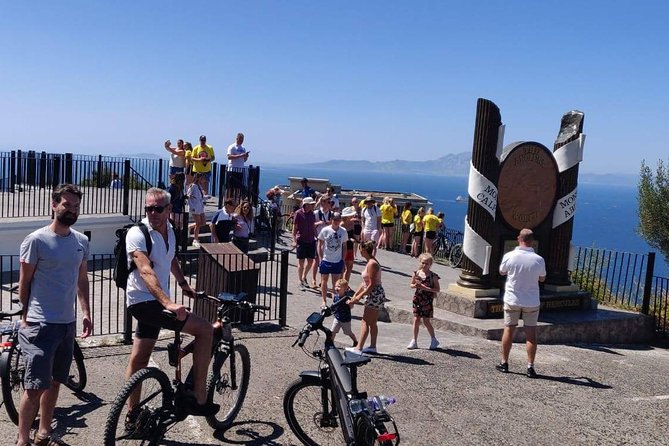 EBike-Gibraltar: Rock To The Top Tour - Europa Point: the view that frames the Strait of Gibraltar