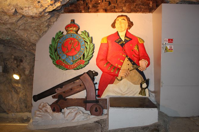 Gibraltar Great Siege & WWII Tunnels Tour 3 Hours - St Michael’s Cave and The Awakening light and sound show