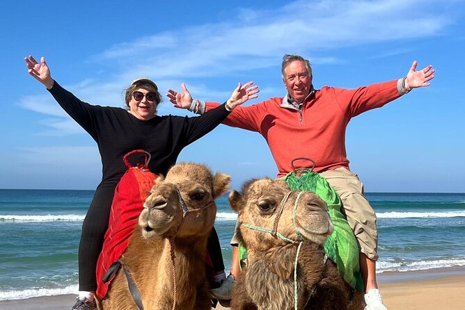 Luxury Private Tour of Tangier from Gibraltar All Inclusive - Achakkar Beach: camel ride time and the sea-breeze reset