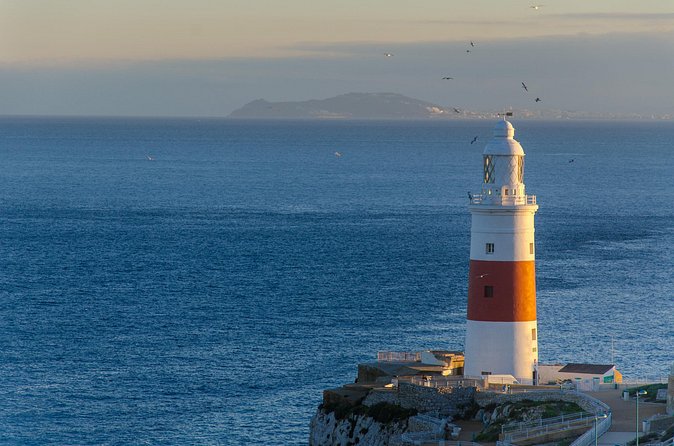 Port Rock Tour at Gibraltar - The road and the ride in a small bus